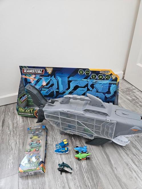 Teamsterz Shark transporter, Kinderen en Baby's, Speelgoed | Actiefiguren, Zo goed als nieuw, Ophalen of Verzenden