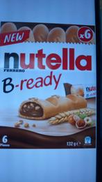 Nutella b- ready 10 dozen 6 stuks, Ophalen of Verzenden