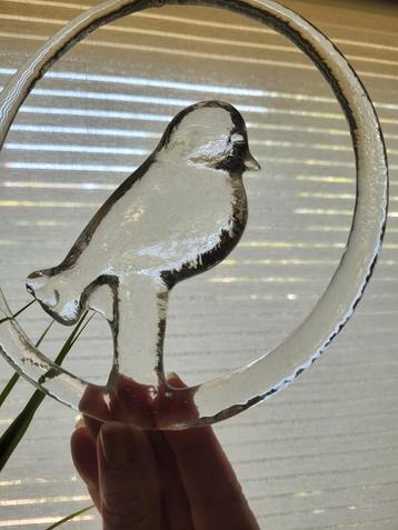 Bertil Vallien - glazen Raamhanger Vogel Kosta Boda beschikbaar voor biedingen