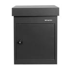 Logixbox - Pakketbrievenbus - Multibox S - Grijs, Verzenden, Nieuw, Staal, Wandbrievenbus