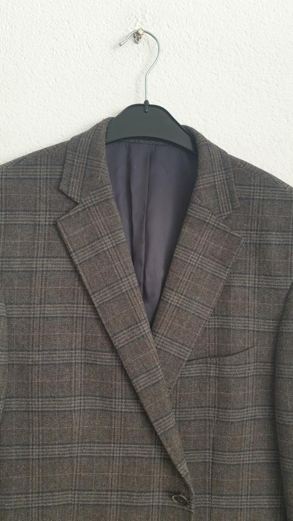 Mooie McGregor Blazer Maat 52, Kleding | Heren, Kostuums en Colberts, Gedragen, Maat 52/54 (L), Bruin, Ophalen of Verzenden