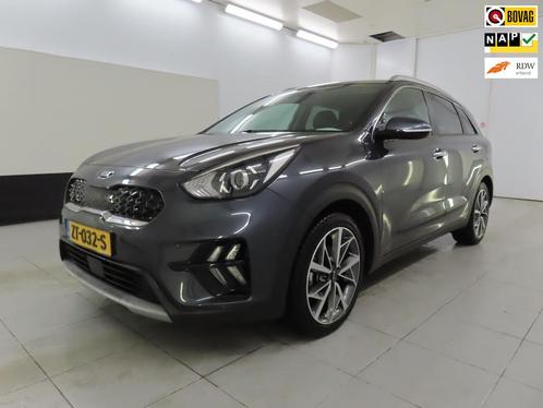 Kia Niro 1.6 GDi Hybrid DynamicPlusLine+Leder+breed-Navigati, Auto's, Kia, Bedrijf, Te koop, Niro, ABS, Achteruitrijcamera, Adaptive Cruise Control