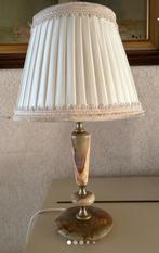 Vintage Schemerlampje met Kapje, Ophalen of Verzenden, Gebruikt, Stof