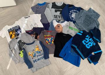 PAKKET Truien & Shirts maat 104! beschikbaar voor biedingen