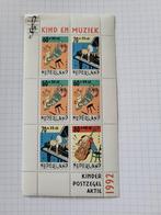 Kinderpostzegels 1992 Kind en Muziek, Postzegels en Munten, Postzegels | Nederland, Ophalen of Verzenden