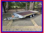 Eduard Autotransporter tandemas NIEUW 456x200x0.10 + lier, Auto diversen, Aanhangers en Bagagewagens, Nieuw