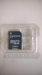 Micro sd kaart- Transcend, Ophalen of Verzenden, Nieuw, Transcend