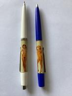 2x erotische pen ca '50 dames strippen door pen te draaien, Verzamelen, Pennenverzamelingen, Overige merken, Zo goed als nieuw