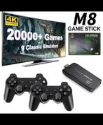 Retro videoGameConsole gamestick 4k NIEUW & COMPLEET IN DOOS, Ophalen of Verzenden, Nieuw