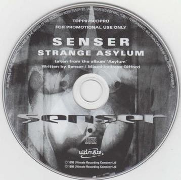 cd van Senser ‎– Strange Asylum [promo]