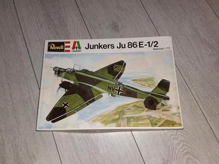 Revell Junkers 86, 1:72 tot 1:144, Gebruikt, Revell, Ophalen of Verzenden