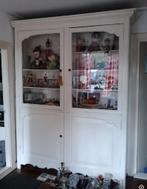 Antieke kruideniers/virtrine kast, Huis en Inrichting, Kasten | Vitrinekasten, Ophalen, Gebruikt, 25 tot 50 cm, 150 tot 200 cm