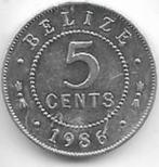 5  cent   1986   Belize. km. 34 a, Postzegels en Munten, Munten | Amerika, Ophalen of Verzenden, Losse munt, Midden-Amerika