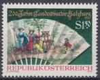 Michel  1498 Yvert 1327  Theater Salzburg 200 jaar, Postzegels en Munten, Postzegels | Europa | Oostenrijk, Ophalen of Verzenden