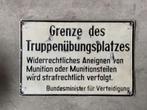 Mancave bord - sign - militaria - DDR, Ophalen of Verzenden, Gebruikt