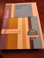 Basisboek Recht - Mr. O.A.P. van der Roest, Mr. O.A.P. van der Roest, Zo goed als nieuw, Alpha, HBO