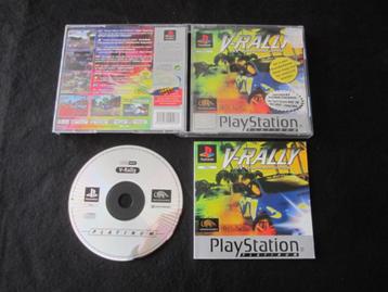 V-Rally vrally PS1 Playstation 1 beschikbaar voor biedingen