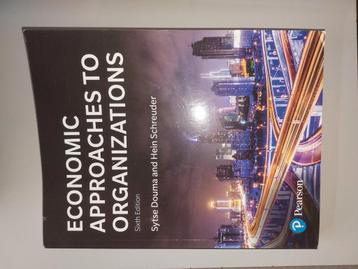 Economic approaches to organisations studieboek beschikbaar voor biedingen