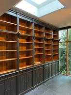 Bibliotheekkast Massief Hout Maatwerk Boekenkast Inndoors, Huis en Inrichting, Kasten | Boekenkasten, Nieuw, 25 tot 50 cm, 200 cm of meer