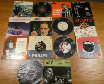 Jazz 7-inch singles en ep’s – 14 stuks – diverse labels beschikbaar voor biedingen