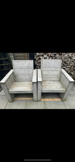 Steiger houten stoelen, Tuin en Terras, Gebruikt, Hout, Ophalen