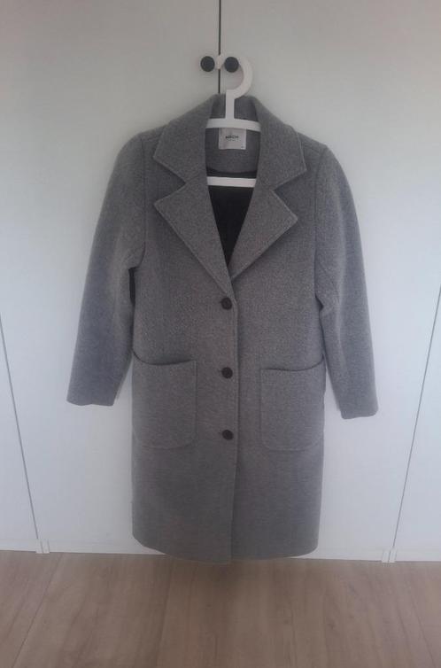 Msch Copenhagen jas tussenjas mantel grijs xs s 34 36, Kleding | Dames, Jassen | Zomer, Gedragen, Maat 34 (XS) of kleiner, Grijs
