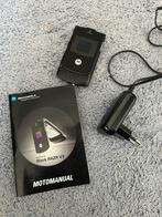 Motorola Bkack Razr V3, Telecommunicatie, Mobiele telefoons | Motorola, Gebruikt, Geen camera, Zwart, Inklapmodel