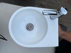 Plieger toilet wasbak fonteintje, Ophalen of Verzenden, Gebruikt, Wastafel