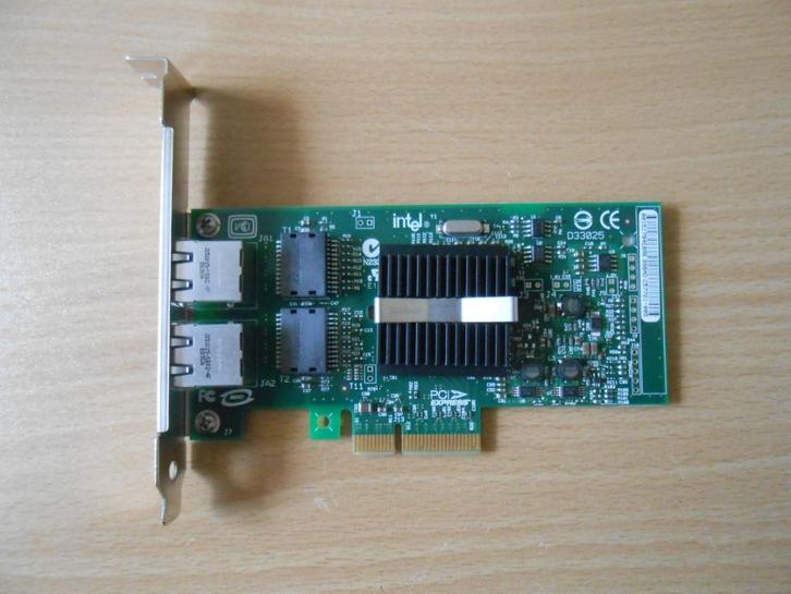 Intel (DUAL) Netwerk kaart, Computers en Software, Netwerkkaarten, Zo goed als nieuw, Intern, Ophalen