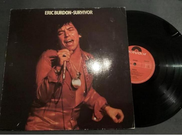 Eric Burdon - Survivor LP, Cd's en Dvd's, Vinyl | Rock, 12 inch, Ophalen of Verzenden