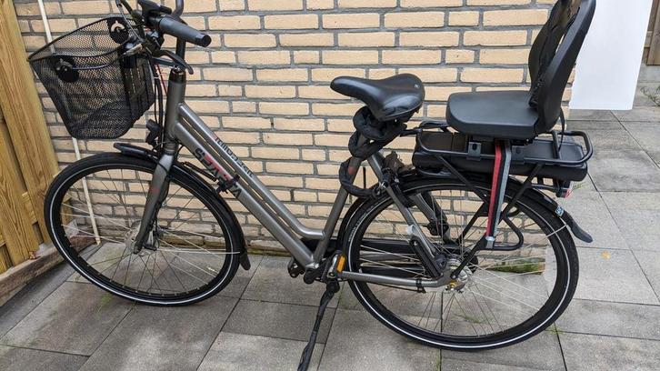 Sparta electrische fiets, Fietsen en Brommers, Fietsen | Heren | Sportfietsen en Toerfietsen, Gebruikt, Overige merken, Minder dan 10 versnellingen