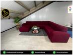 GRATIS LEVERING Velvet U-bank 350x275x165 GEREINIGD, 300 cm of meer, Ophalen of Verzenden, Zo goed als nieuw, 150 cm of meer