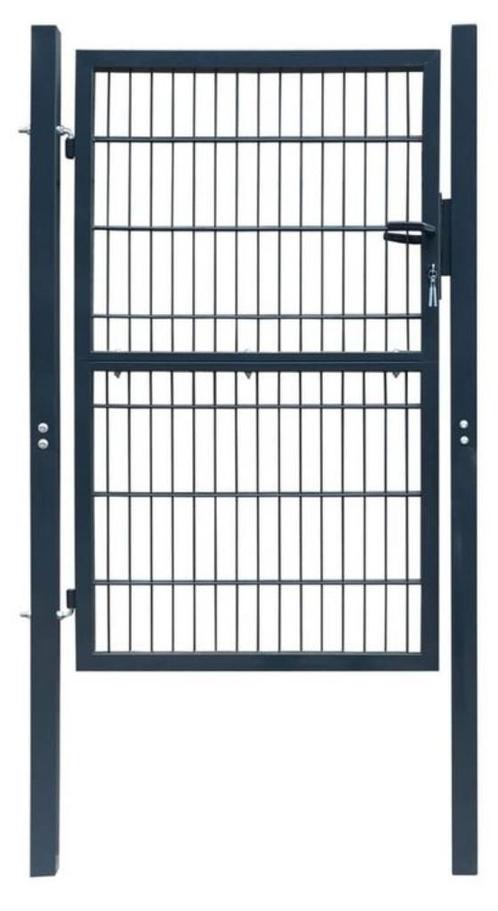 IJzeren tuinpoort hek looppoort draaihek GRATIS BEZORGD!, Tuin en Terras, Tuinpoorten, Nieuw, Draaipoort, Staal, 100 tot 150 cm