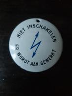 Mooi emaille bordje Niet Inschakelen Er Wordt Aan Gewerkt, Verzenden