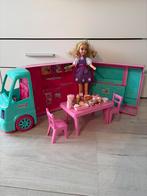 Barbie IJswagen met Pop en Accessoires, Ophalen, Gebruikt, Barbie