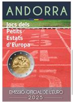 2 euro Andorra “Spelen van de kleine staten Europa’’ BU 2025, Verzenden, Overige landen, 2 euro, Losse munt