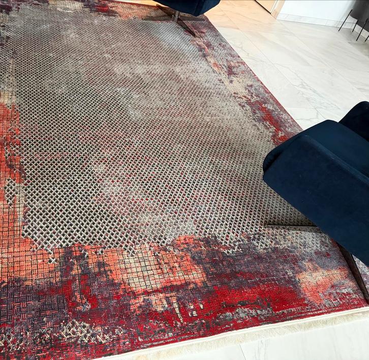 Mooi perzische wolle tapijt, Huis en Inrichting, Stoffering | Tapijten en Kleden, Gebruikt, 200 cm of meer, 200 cm of meer, Rechthoekig