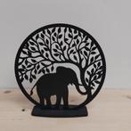 Houten standaard olifant, The marigold, Infothemarigold@gmail.com, Ophalen of Verzenden, Nieuw