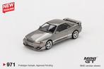 Nissan Skyline GT-R (R32) van Mini GT 1/64 nr. 971 VeilSide, Ophalen of Verzenden, Nieuw, Auto
