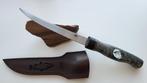 Mas knives custom Fileermes met kunstvlieg, Ophalen of Verzenden, Nieuw