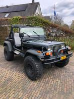 Jeep Wrangler Softtop Comm 4WD 1989, Jeep, 4 cilinders, Zwart, Origineel Nederlands