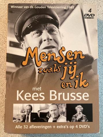 Tk. 4-DVD box Mensen Zoals Jij en Ik met Kees Brusse beschikbaar voor biedingen