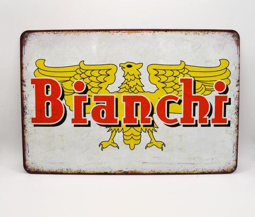 Bianchi bord - racefiets mountainbike Giro d’Italia vintage, Verzamelen, Merken en Reclamevoorwerpen, Nieuw, Reclamebord, Verzenden