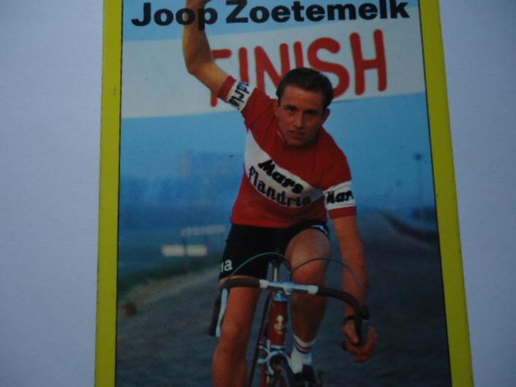 sticker 1971 Joop Zoetemelk Tour de France wielrennen race, Verzamelen, Stickers, Zo goed als nieuw, Bedrijf of Vereniging, Verzenden