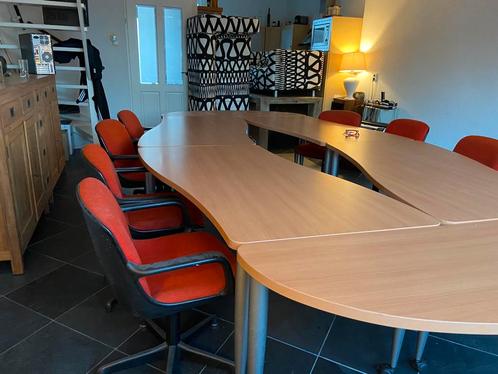 4 Luxe Grote bureaus / Vergadertafels / werktafels, Huis en Inrichting, Bureaus, Ophalen of Verzenden