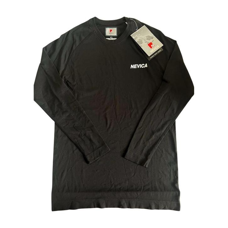Nevica Thermoshirt – Zwart (Maat L) Nieuw, met label, Kleding | Heren, Truien en Vesten, Nieuw, Maat 52/54 (L), Zwart, Ophalen of Verzenden