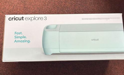 VERKOCHT Cricut Explore 3, Hobby en Vrije tijd, Knutselen, Zo goed als nieuw, Verzenden
