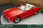 Volkswagen Karmann Ghia Cabriolet | Gerestaureerd | 1963, Auto's, Oldtimers, Achterwielaandrijving, Cabriolet, 35 pk, Handgeschakeld