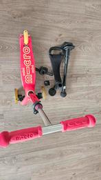 Micro Step met Led Wielen + Zitje, Ophalen, Gebruikt, Loopfiets
