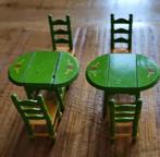 Mattel metalen meubeltjes, Ophalen of Verzenden, Gebruikt, Poppenhuis